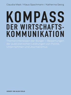 cover image of Kompass der Wirtschaftskommunikation